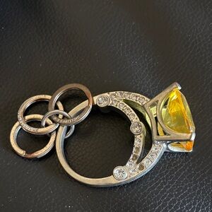 Juicy Couture Bling Ring Keychain